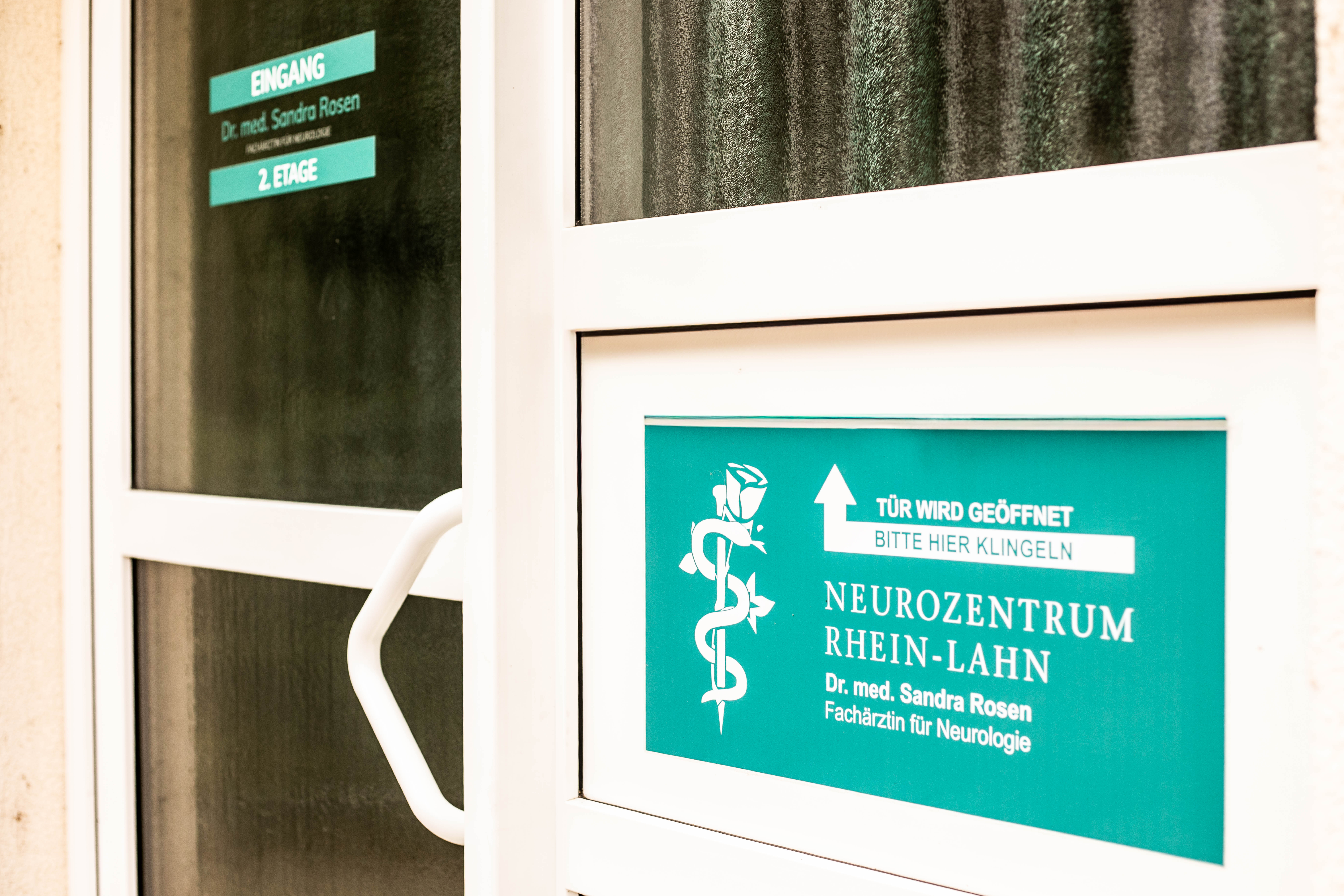 Praxisbeschilderung Neurozentrum Rhein-Lahn